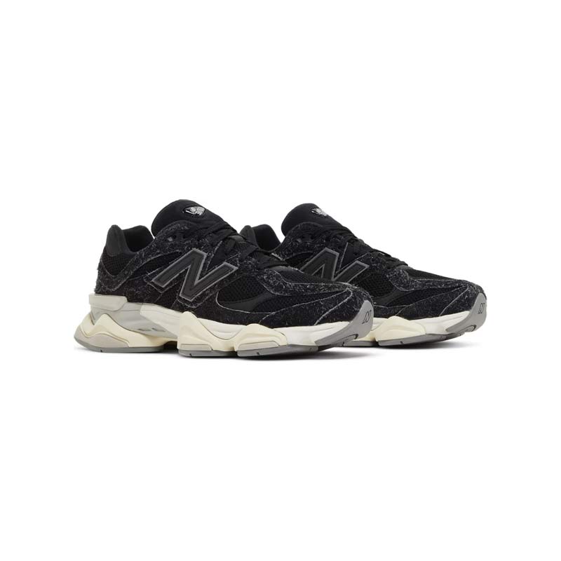 کتونی نیوبالانس 9060 مشکی کرم New Balance 9060 Suede Pack - Black