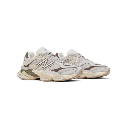 کتونی نیوبالانس 9060 کرم قهوه ای سبز New Balance 9060 Grey Matter Timberwolf