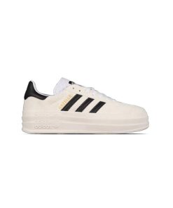 کفش آدیداس گزل لژدار سفید مشکی Adidas Gazelle Bold White Black