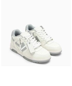 کفش آف وایت سفید طوسی Off White Out Of Office White Gray