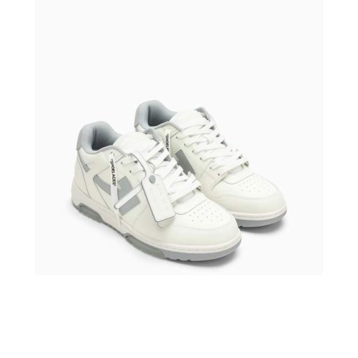 کفش آف وایت سفید طوسی Off White Out Of Office White Gray