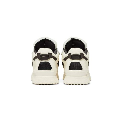 کفش آف وایت نیم ساق سفید مشکی Off White Sponge Mid White Black