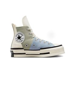 کفش آل استار کانورس پلاس کرم سبز آبی Converse Chuck 70 Plus Material Mashup