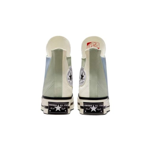 کفش آل استار کانورس پلاس کرم سبز آبی Converse Chuck 70 Plus Material Mashup