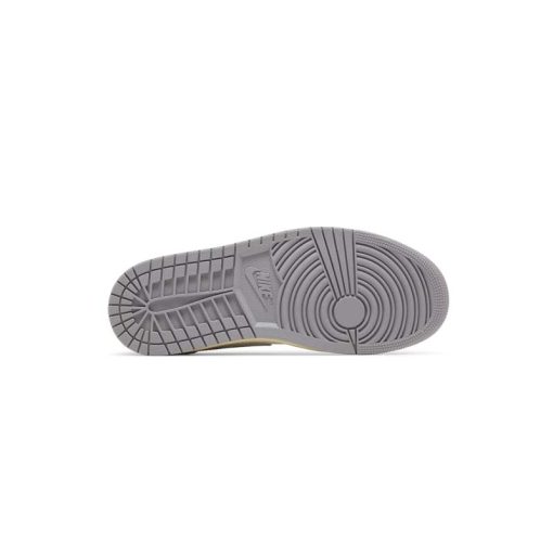 کفش نایک ایرجردن 1 ساق کوتاه سفید خاکستری Nike Air Jordan 1 Low OG Atmosphere Gray