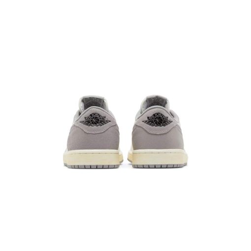 کفش نایک ایرجردن 1 ساق کوتاه سفید خاکستری Nike Air Jordan 1 Low OG Atmosphere Gray