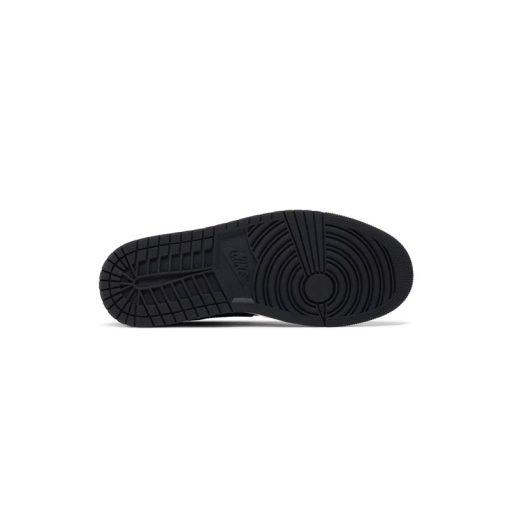 کفش نایک ایرجردن 1 ساق کوتاه کرم مشکی زرد Nike Air Jordan 1 Low SE Beaded Swoosh