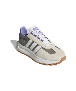 کفش پیاده روی آدیداس رتروپی کرم سبز بنفش Adidas Retropy E5 Cream Green Purple