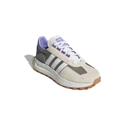 کفش پیاده روی آدیداس رتروپی کرم سبز بنفش Adidas Retropy E5 Cream Green Purple