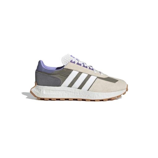 کفش پیاده روی آدیداس رتروپی کرم سبز بنفش Adidas Retropy E5 Cream Green Purple