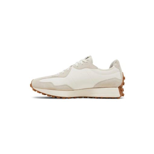 کفش پیاده روی نیوبالانس 327 کرم سبز New Balance 327 Oatmeal Oak Green