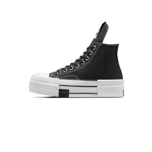 کفش کانورس آل استار ریک اونس اردکی لژ بلند مشکی Converse Chuck 70 High Rick Owens x DRKSHDW DBL DRKSTAR