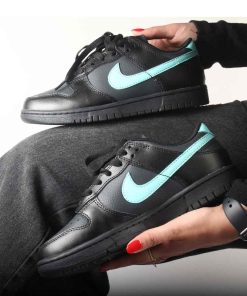 کفش کژوال نایک اس بی دانک مشکی تیفانی Nike Sb Dunk Low Black Tiffany