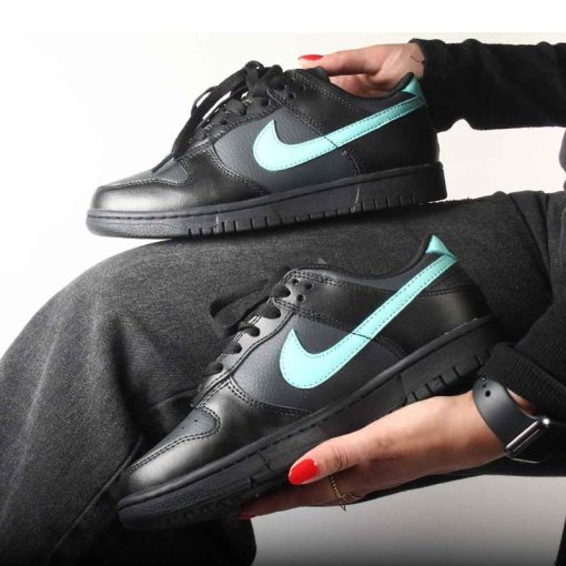کفش کژوال نایک اس بی دانک مشکی تیفانی Nike Sb Dunk Low Black Tiffany