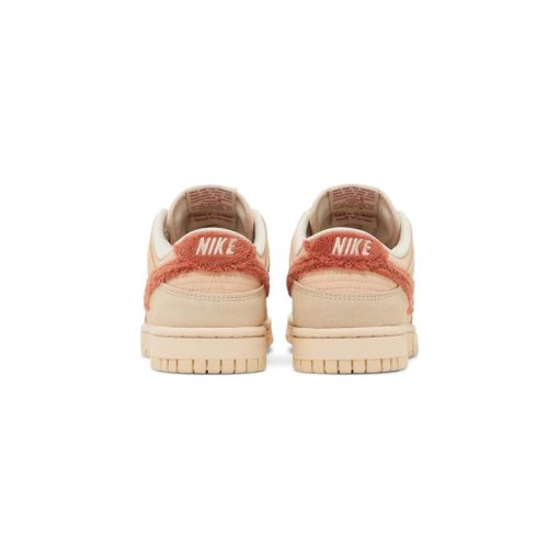 کفش کژوال نایک اس بی دانک کرم قهوه ای تدی Nike Sb Dunk Low Terry Swoosh