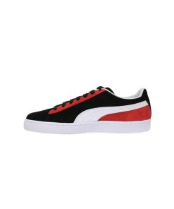کفش کژوال پوما سوئد مشکی قرمز سفید Puma Suede Classic Kokono Black White Red