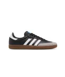 کتونى آدیداس سامبا مشکی سفید کرم Adidas Samba Vegan Black Gum