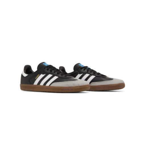 کتونى آدیداس سامبا مشکی سفید کرم Adidas Samba Vegan Black Gum
