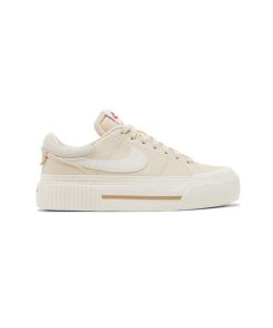کتونى نایک کورت لگاسى لیفت کرم Nike Court Legacy Lift Pearl White