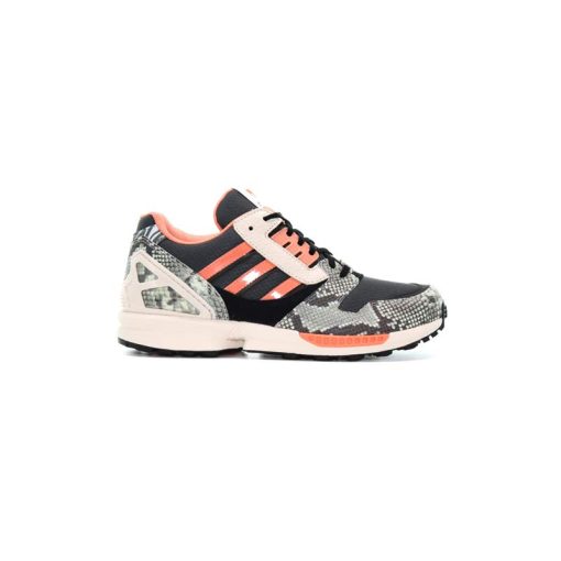 کتونی ادیداس زدایکس 8000 پوست ماری نارنجی Adidas ZX 8000 Lethal Nights Pack Black