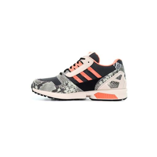 کتونی ادیداس زدایکس 8000 پوست ماری نارنجی Adidas ZX 8000 Lethal Nights Pack Black