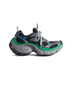 کتونی بالنسیاگا 10 ایکس لارج طوسی مشکی سبز Balenciaga 10xl Black Grey Green