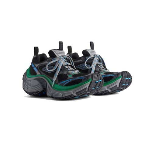 کتونی بالنسیاگا 10 ایکس لارج طوسی مشکی سبز Balenciaga 10xl Black Grey Green