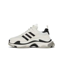 کتونی بالنسیاگا تریپل اس آدیداس سفید Adidas x Balenciaga Triple S Sneaker White