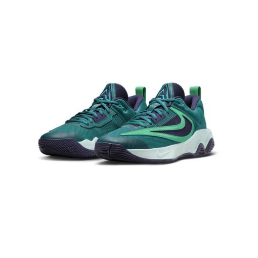کتونی بسکتبال و والیبال نایکی یانیس 3 سبز بنفش Nike Giannis Immortality 3 Geode Teal Purple