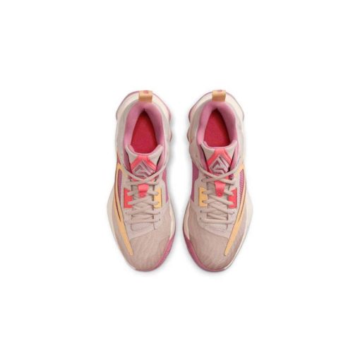 کتونی بسکتبال و والیبال نایکی یانیس 3 کرم صورتی Nike Giannis Immortality 3 Fossil Stone Desert Berry