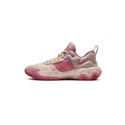 کتونی بسکتبال و والیبال نایکی یانیس 3 کرم صورتی Nike Giannis Immortality 3 Fossil Stone Desert Berry