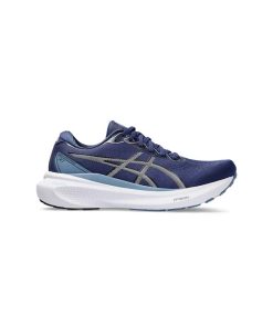 کتونی رانینگ اسیکس کایانو 30 سورمه ای سفید Asics Gel Kayano 30 Deep Ocean Blue White