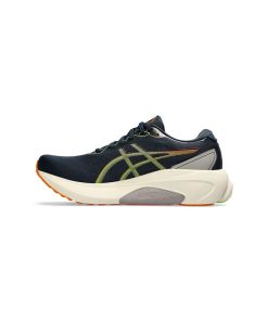 کتونی رانینگ اسیکس کایانو 30 سورمه ای کرم Asics Gel Kayano 30 French Blue Neon Lime