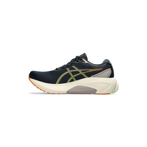 کتونی رانینگ اسیکس کایانو 30 سورمه ای کرم Asics Gel Kayano 30 French Blue Neon Lime