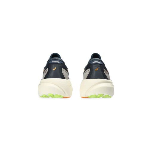 کتونی رانینگ اسیکس کایانو 30 سورمه ای کرم Asics Gel Kayano 30 French Blue Neon Lime