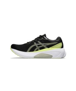 کتونی رانینگ اسیکس کایانو 30 مشکی سبز Asics Gel Kayano 30 Black Glow Yellow Green