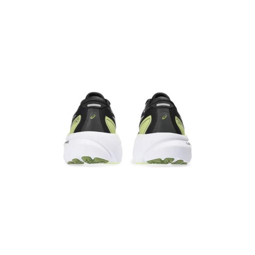 کتونی رانینگ اسیکس کایانو 30 مشکی سبز Asics Gel Kayano 30 Black Glow Yellow Green