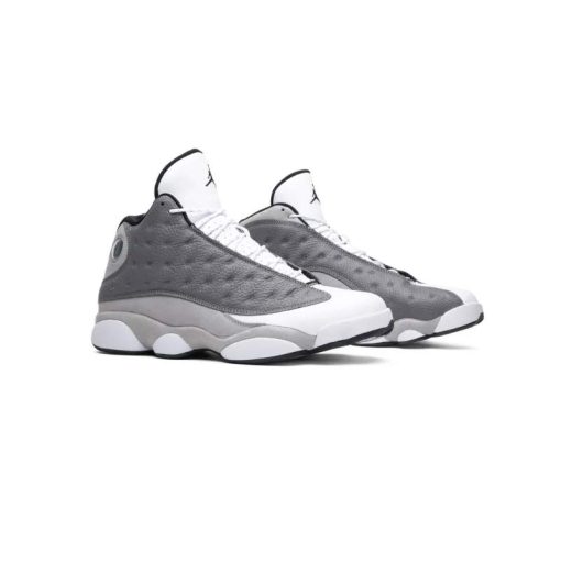 کتونی نایک ایرجردن 13 طوسی سفید Nike Air Jordan 13 Retro Atmosphere Grey
