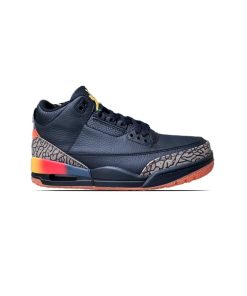کتونی نایک ایرجردن 3 بالوین مشکی Nike Air Jordan 3 Balvin Black