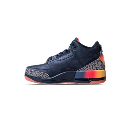 کتونی نایک ایرجردن 3 بالوین مشکی Nike Air Jordan 3 Balvin Black