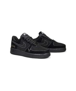 کتونی نایک ایرفورس 1 مشکی ونوم Nike AirForce 1 Low Venom