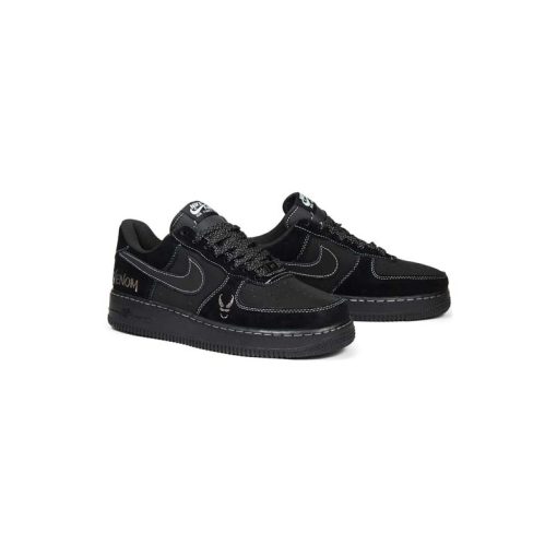 کتونی نایک ایرفورس 1 مشکی ونوم Nike AirForce 1 Low Venom