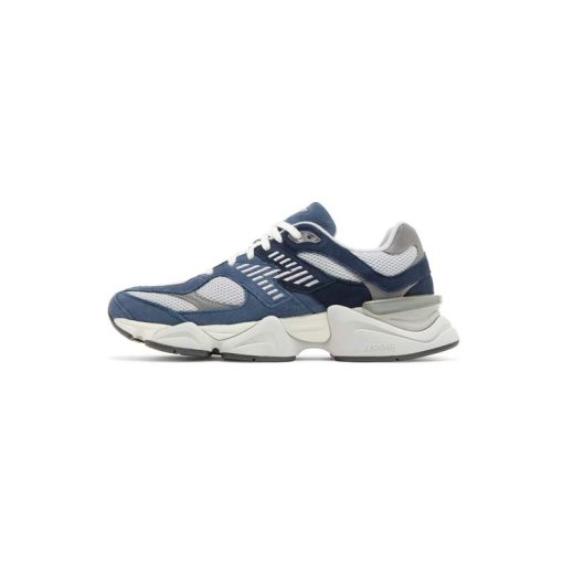 کتونی نیوبالانس 9060 سورمه ای کرم New Balance 9060 Natural Indigo