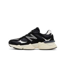 کتونی نیوبالانس 9060 مشکی سفید کرم New Balance 9060 Black White