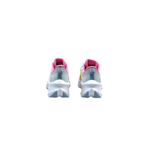 کتونی پیاده روی نایک زوم ایکس لبخند طوسی صورتی Nike Running Air Zoom Smile Gray Pink