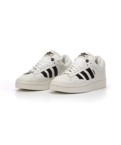 کتونی کمپوس بدبانی سفید مشکی Adidas Bad Bunny Campus White Black