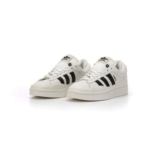 کتونی کمپوس بدبانی سفید مشکی Adidas Bad Bunny Campus White Black