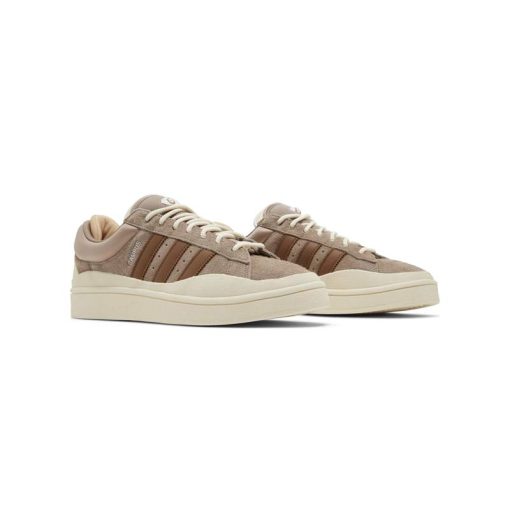 کتونی کمپوس بدبانی قهوه ای کرم Adidas Bad Bunny Campus Chalky Brown