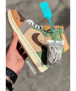 کفش ایرجردن 1 ساق بلند وودو Nike Air Jordan 1 High OG Voodoo