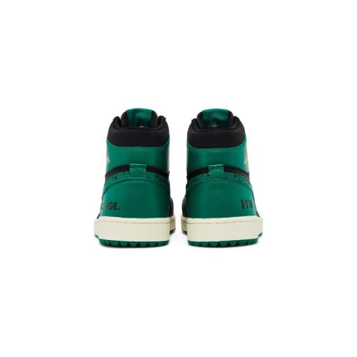 کفش نایک ایرجردن 1 ساق بلند مشکی سبز گلف Nike Air Jordan 1 High Eastside Golf 1961